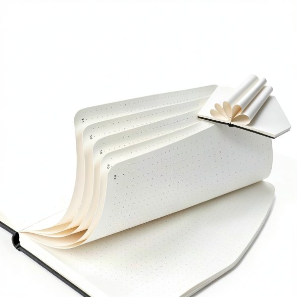 And Per Se Dotted Notebook 3 Packs Black-2