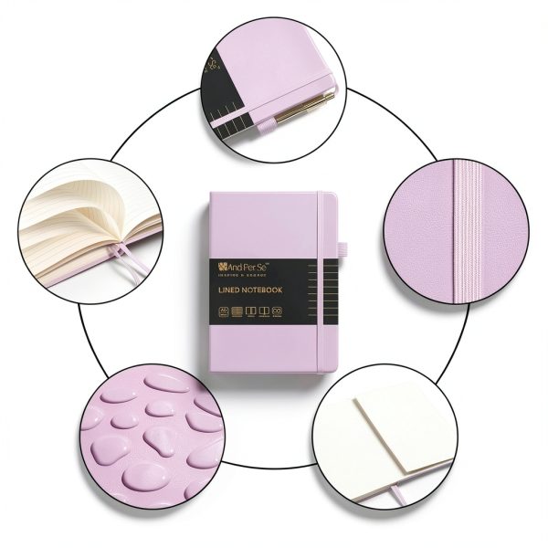 And Per Se Leather Notebook Set Professional A5-2