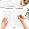 And Per Se Dotted Notebook 3 Packs Black-5