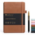 And Per Se A5 Leather Journal with Pen Holder-0