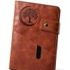 A5 Lined Notebook PAIBAS Faux Leather Cover-1