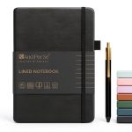 A5 Leather Journal &And Per Se Hardcover Notebook-0