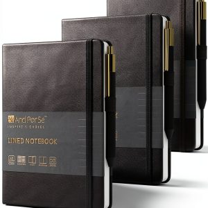 And Per Se A5 Leather Journal with Pen Set-0