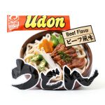 Myojo Udon Noodles Beef Flavor Japanese Style Pack of 30-0