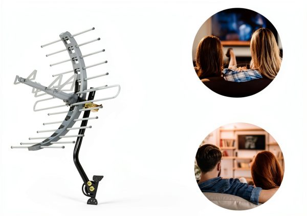 GE Full HD TV Antenna Grey Model 29884PK1-6