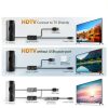TV Antenna Yimayinu 4K Amplified Black AN-3023-5