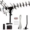 Five Star Outdoor TV Antenna 200‑Mile Range Standard Kit with J Pole-0