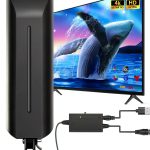 TV Antenna QIRUOZ Indoor Outdoor 4K Smart IC-0