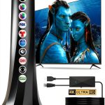 YiziAifsion Indoor TV Antenna 2500 Mile Range Model 165-MG-0