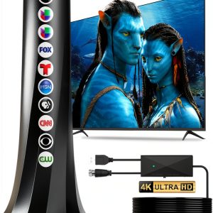 YiziAifsion Indoor TV Antenna 2500 Mile Range Model 165-MG-0
