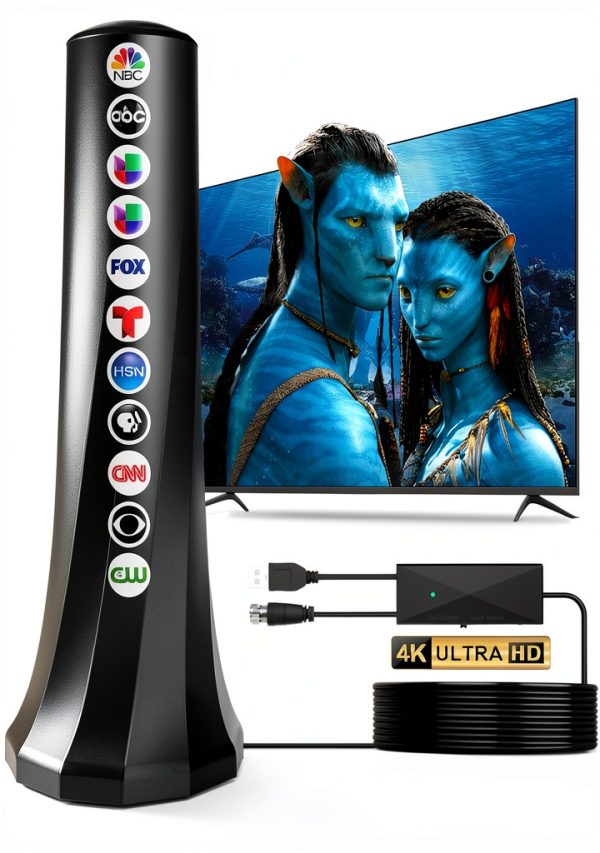YiziAifsion Indoor TV Antenna 2500 Mile Range Model 165-MG-0