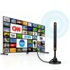 TV Antenna FEQIN 75 Ohm Black Indoor Model A-002-5