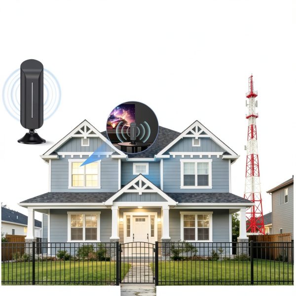 TV Antenna QIRUOZ Indoor Outdoor 4K Smart IC-4