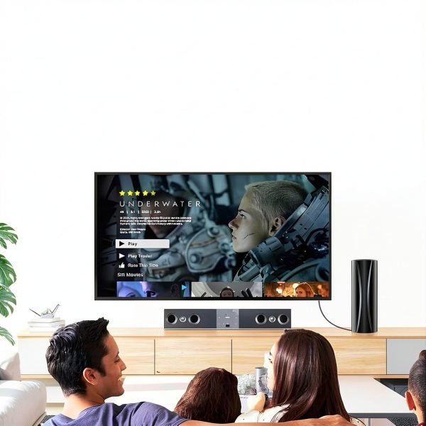 TV Antenna Forlovv Indoor 3600 Mile Range Design-5