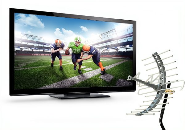 GE Full HD TV Antenna Grey Model 29884PK1-1