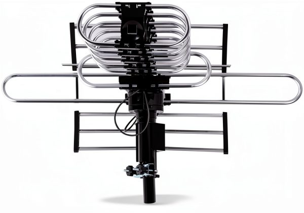 Five Star Outdoor TV Antenna 200‑Mile Range Standard Kit with J Pole-1