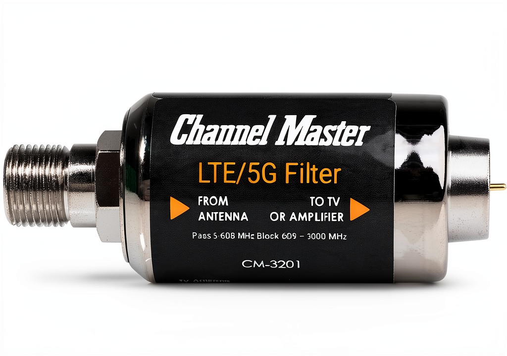 Installing Channel Master LTE Filter on a rooftop antenna