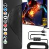 TV Antenna Yimayinu 4K Amplified Black AN-3023-0