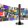 ATVFuture Indoor Digital TV Antenna AT011 Black/Red 360° Long‑Range-3