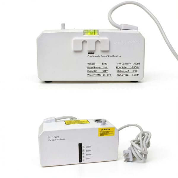 HVAC Condensate Pump Stropum ABS lift 33ft-5