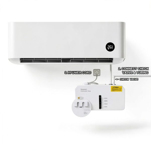 HVAC Condensate Pump Stropum ABS lift 33ft-2