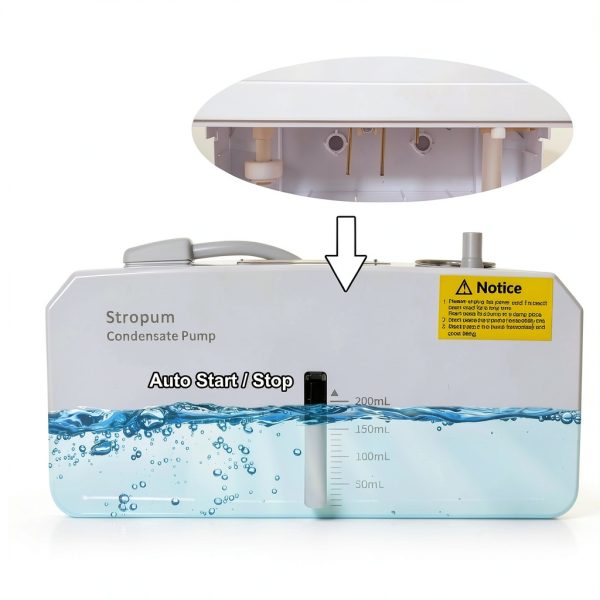 HVAC Condensate Pump Stropum ABS lift 33ft-4
