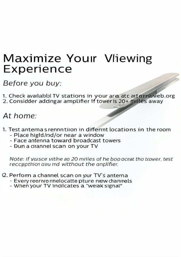 Philips Easy Mount Antenna SDV7219N 4K Ultra HD Indoor TV Antenna-3