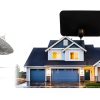 Bwxsyws Indoor Digital TV Antenna 4K HD with 9.8ft Coaxial Cable-1