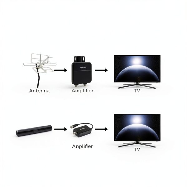 Philips Easy Mount Antenna SDV7219N 4K Ultra HD Indoor TV Antenna-9