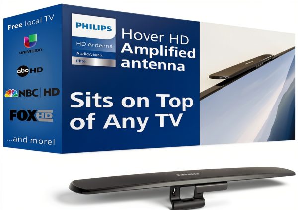 Philips Easy Mount Antenna SDV7219N 4K Ultra HD Indoor TV Antenna-0