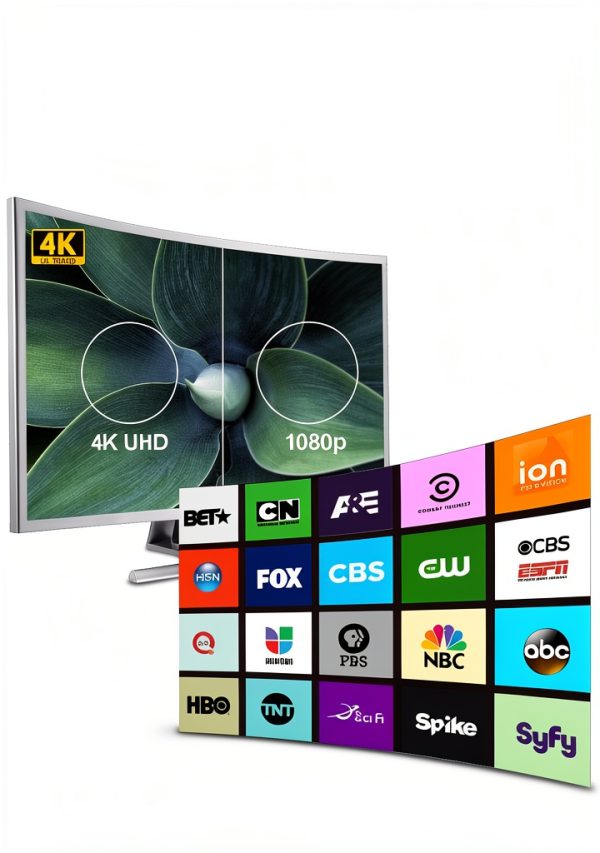 Vansky HDTV Indoor Antenna VS‑TX01 with 16.5ft Cable White/Black-1