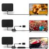 Vansky HDTV Indoor Antenna VS‑TX01 with 16.5ft Cable White/Black-4