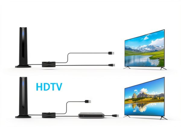 TV Antenna ApexWaveTV Indoor Smart IC 5‑Inch Model AP013-5