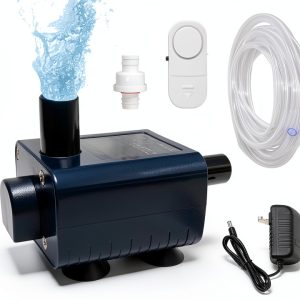 Condensate Pump 12V CSRBUY HVAC Pump with 7ft Lift & Overflow Alarm-0