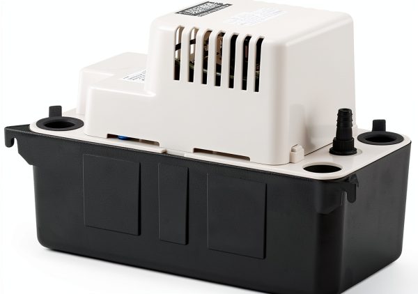 Condensate Pump Little Giant 554405 Series 7" H 115V 1/2 gal Tank-0