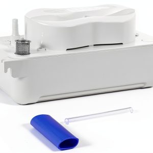 110V 95GPH HVAC Condensate Pump, 29dB Ultra-Quiet, 19.6ft Lift, Automatic Safety Switch, for AC, Furnace, Dehumidifier, Water Drain-0