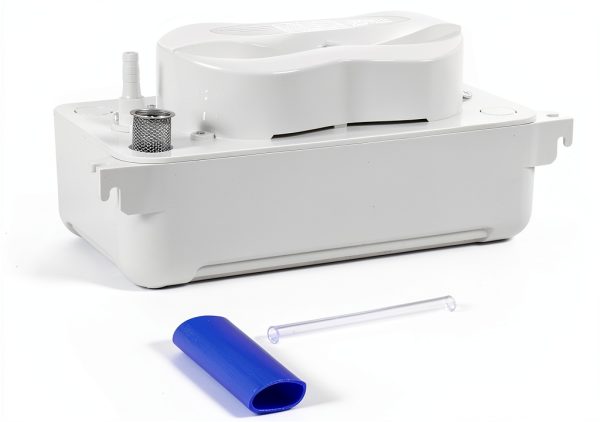 110V 95GPH HVAC Condensate Pump, 29dB Ultra-Quiet, 19.6ft Lift, Automatic Safety Switch, for AC, Furnace, Dehumidifier, Water Drain-0