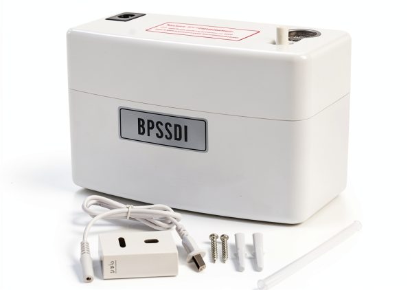 Condensate Pump, 24L/H Flow, 33ft Max Lift, 110V/220V, for 1-3HP AC, Dehumidifier, HVAC, Furnace, Ice Maker, Automatic Drain Pump, 2.36' Power Cord-0