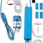 Air Mini 100-240V Condensate Pump Knocokie Thin Design 83809 Blue-0