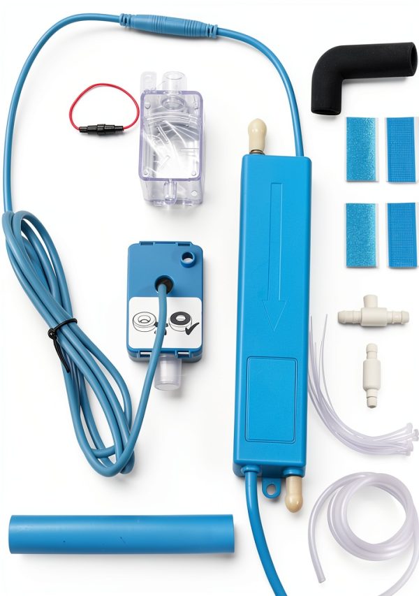 Air Mini 100-240V Condensate Pump Knocokie Thin Design 83809 Blue-0