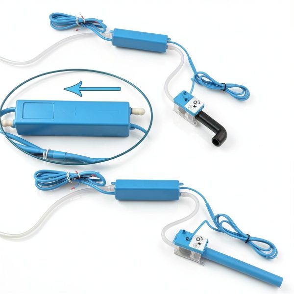 Air Mini 100-240V Condensate Pump Knocokie Thin Design 83809 Blue-4